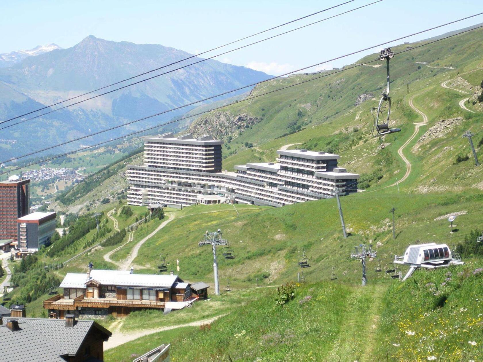 Residence Combes - Studio Aux Pieds Des Pistes Aux Menuires Avec Vue Panoramique Mae-3984 Saint-Martin-de-Belleville Exteriör bild